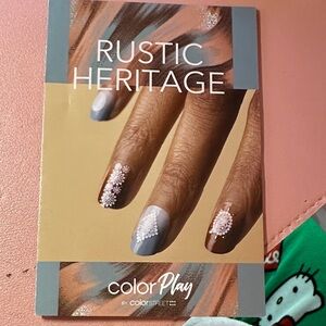 Color Street Rustic Heritage Nail Wraps. Only 3 sets in this collection